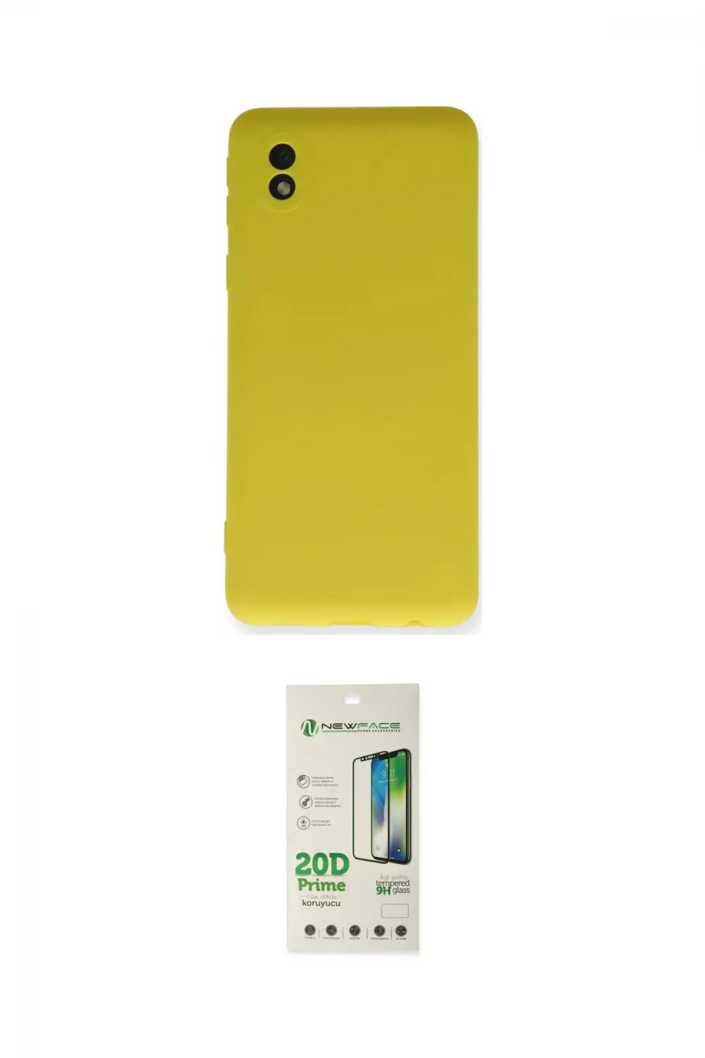 ieg™ Galaxy A01 Core Kılıf Ahenk Serisi - Siyah 20D Premium Cam Ekran Koruyucu