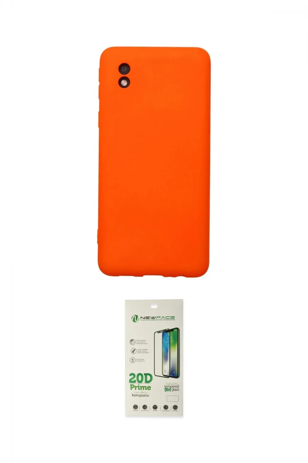 ieg™ Galaxy A01 Core Kılıf Ahenk Serisi - Siyah 20D Premium Cam Ekran Koruyucu