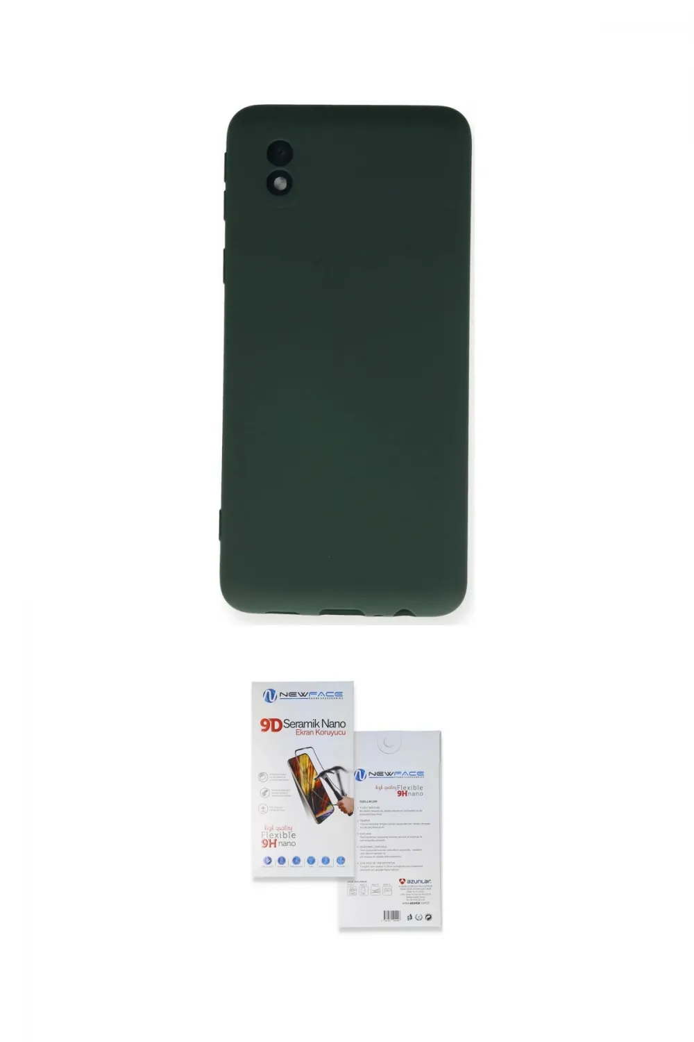 ieg™ Galaxy A01 Core Kılıf Ahenk Serisi - Siyah Seramik Nano Ekran Koruyucu