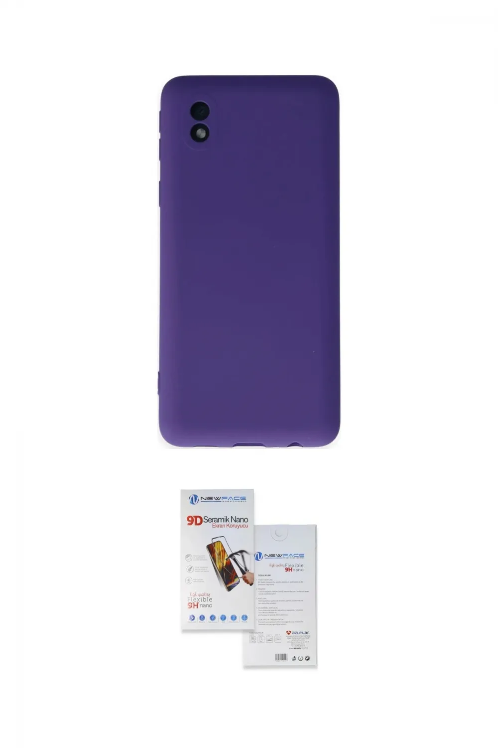 ieg™ Galaxy A01 Core Kılıf Ahenk Serisi - Siyah Seramik Nano Ekran Koruyucu