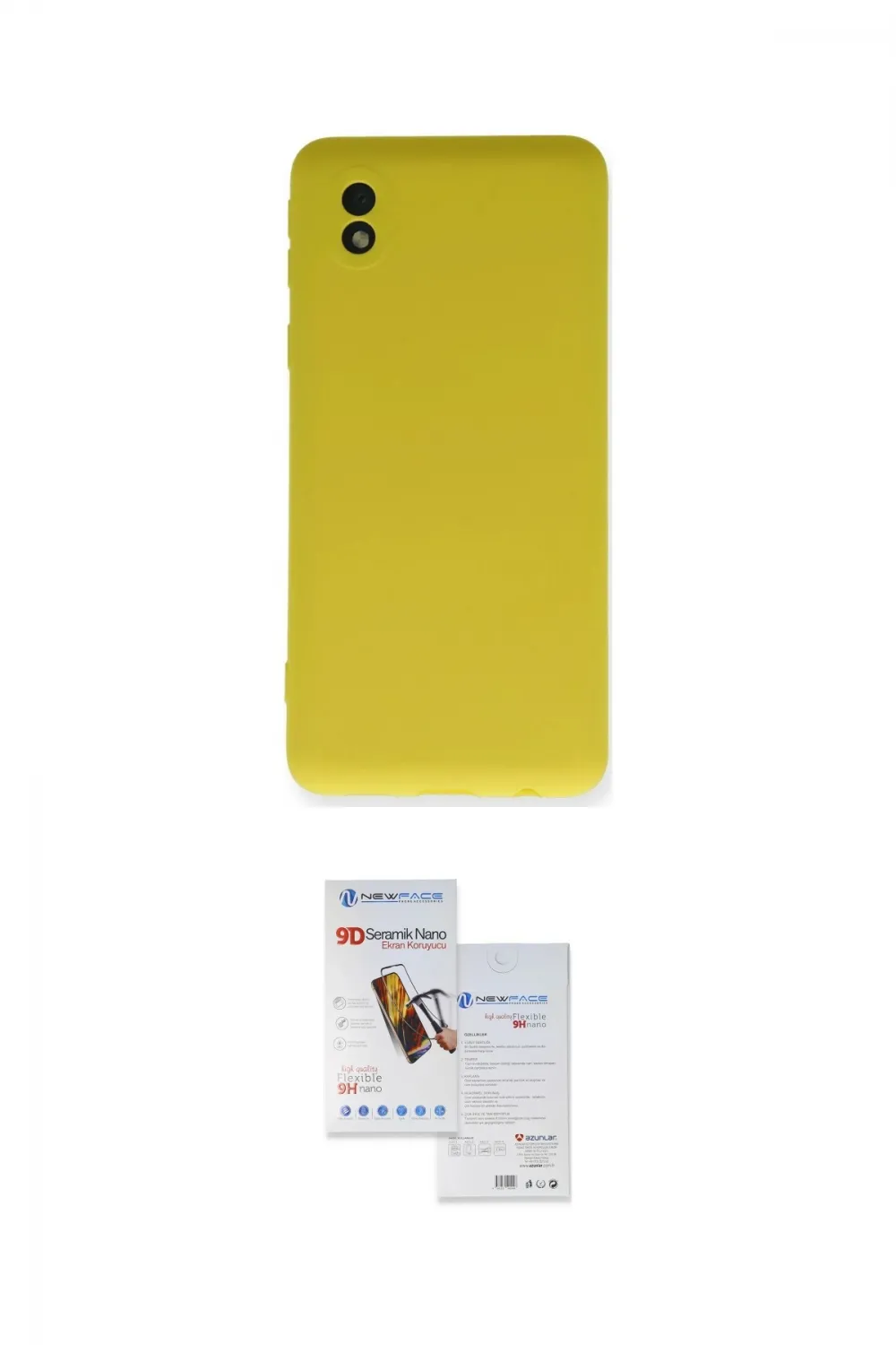 ieg™ Galaxy A01 Core Kılıf Ahenk Serisi - Siyah Seramik Nano Ekran Koruyucu