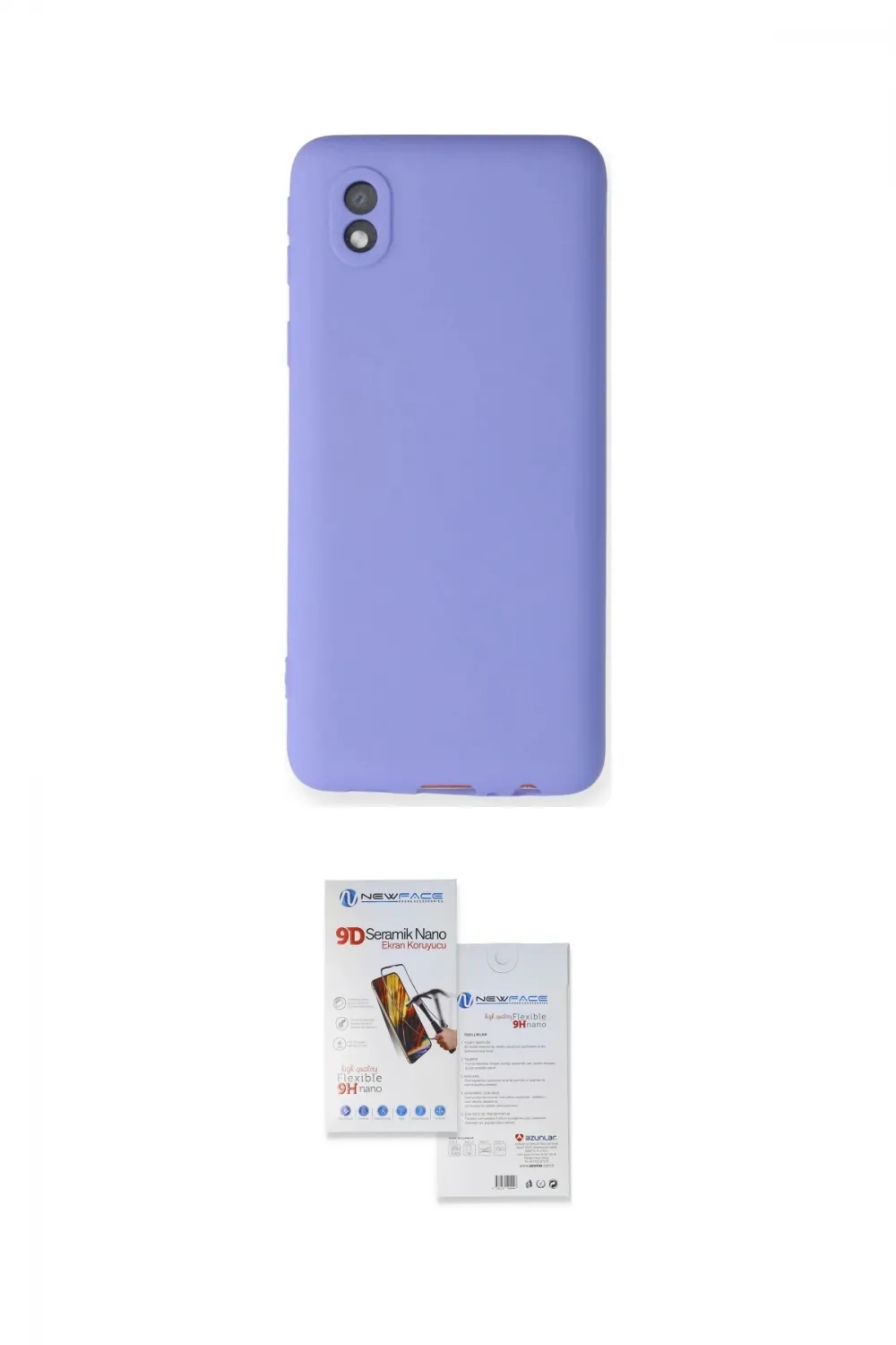 ieg™ Galaxy A01 Core Kılıf Kozmos Yansıma Özel Seri - Siyah Seramik Nano Ekran Koruyucu