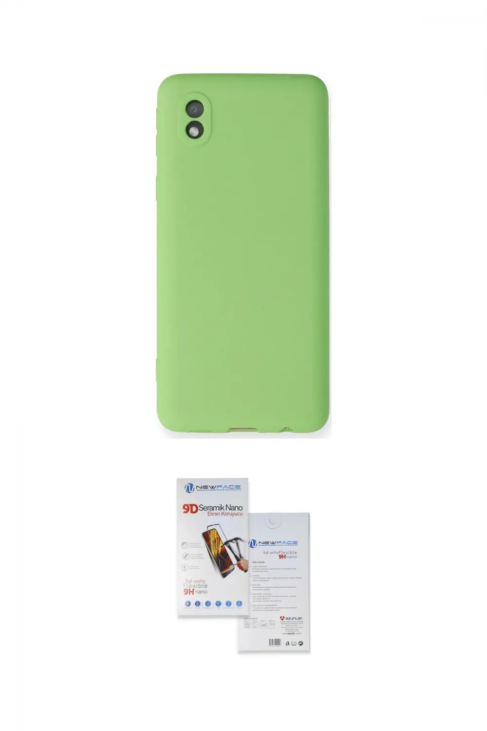 ieg™ Galaxy A01 Core Kılıf Kozmos Yansıma Özel Seri - Siyah Seramik Nano Ekran Koruyucu