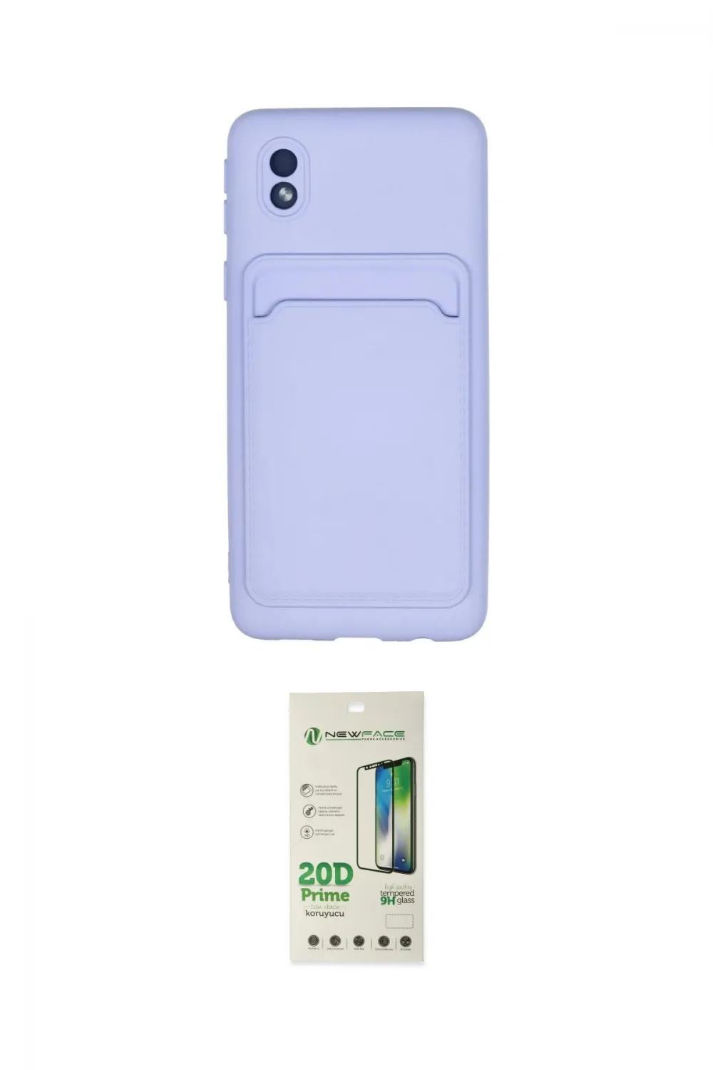ieg™ Galaxy A01 Core Kılıf Vadi Çizgi Prime - Siyah 20D Premium Cam Ekran Koruyucu