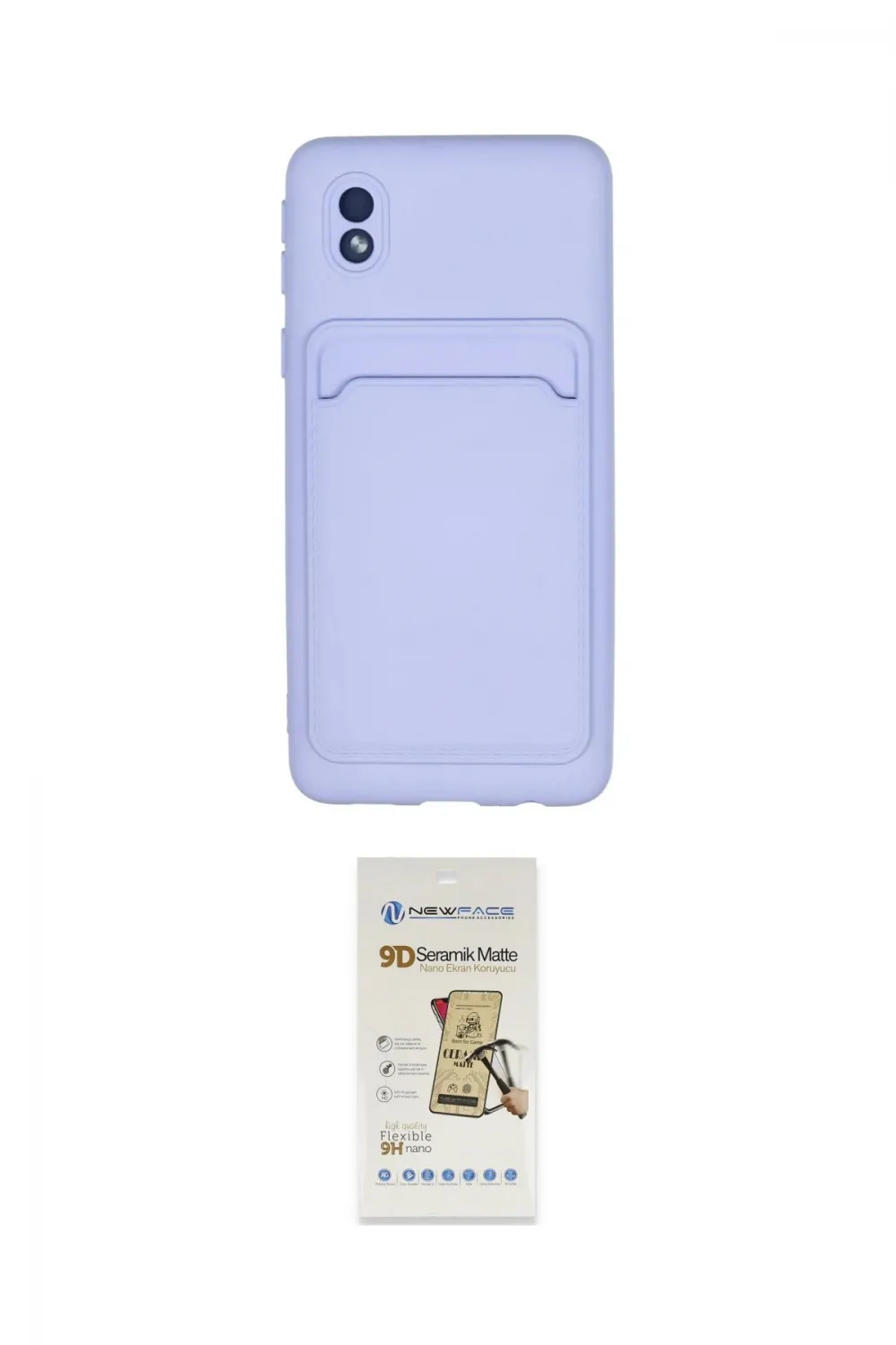 ieg™ Galaxy A01 Core Kılıf Vadi Çizgi Prime - Siyah Mat Seramik Nano Ekran Koruyucu