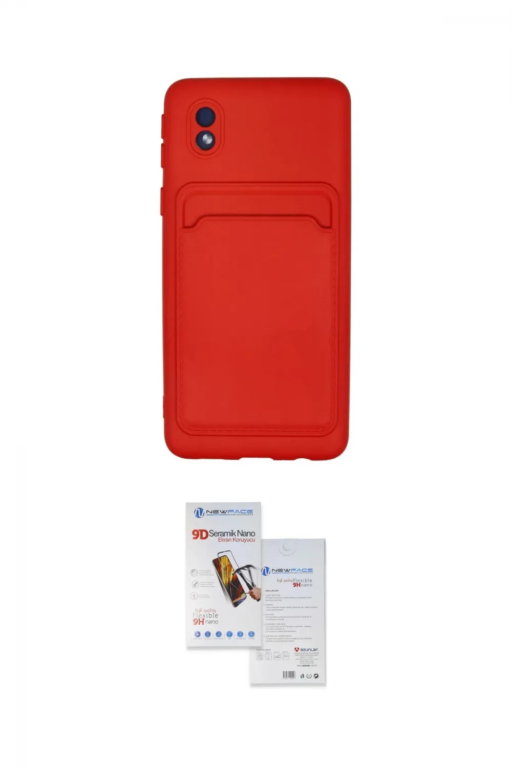 ieg™ Galaxy A01 Core Kılıf Vadi Çizgi Prime - Siyah Seramik Nano Ekran Koruyucu