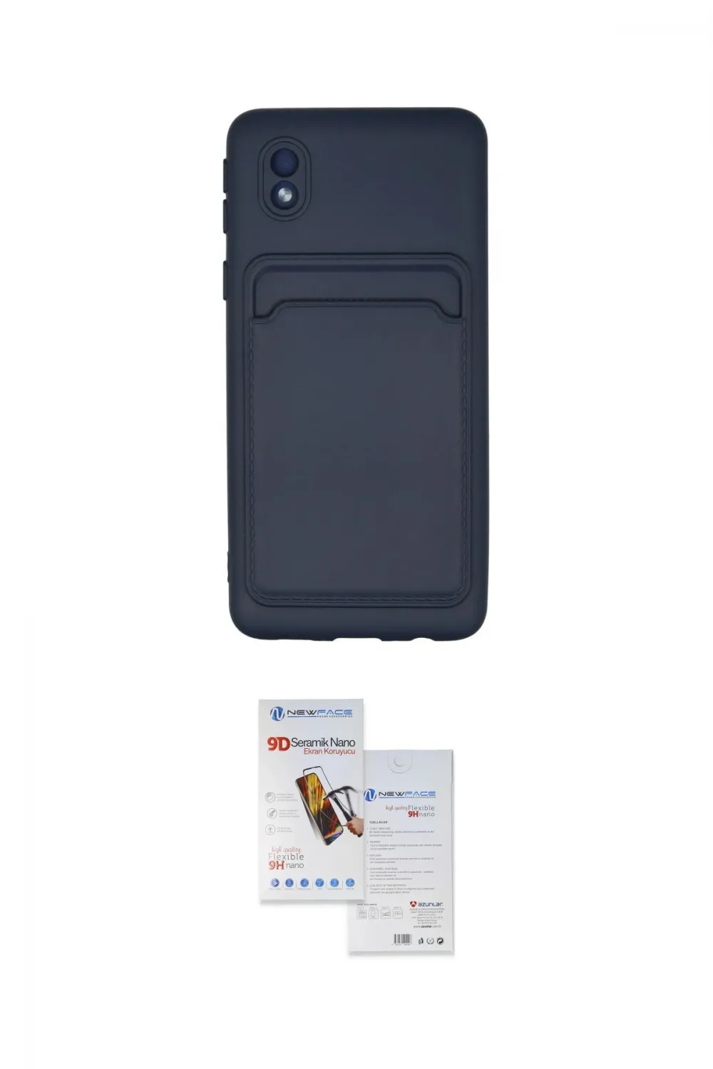 ieg™ Galaxy A01 Core Kılıf Vadi Çizgi Prime - Siyah Seramik Nano Ekran Koruyucu