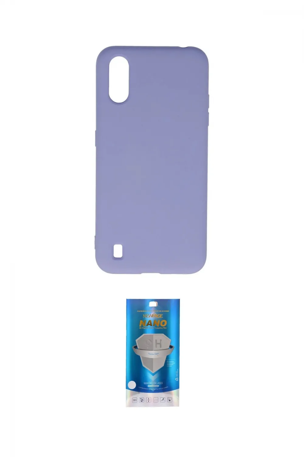 ieg™ Galaxy A01 Kılıf Ahenk Serisi - Şeffaf Royal Nano Ekran Koruyucu