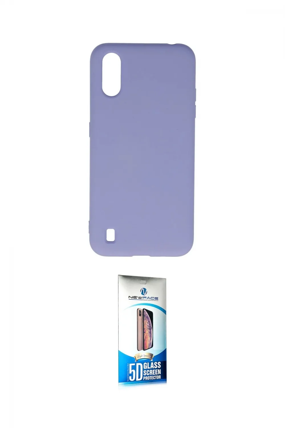 ieg™ Galaxy A01 Kılıf Ahenk Serisi - Siyah 5D Eko Cam Ekran Koruyucu