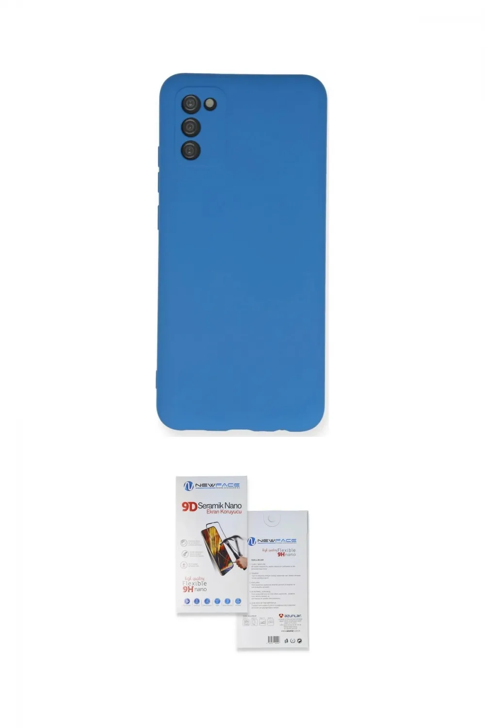 ieg™ Galaxy A02S Kılıf Ahenk Serisi - Siyah Seramik Nano Ekran Koruyucu