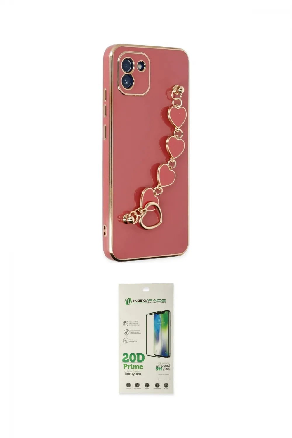 ieg™ Galaxy A03 Kılıf Nova Işık Prime - Siyah 20D Premium Cam Ekran Koruyucu