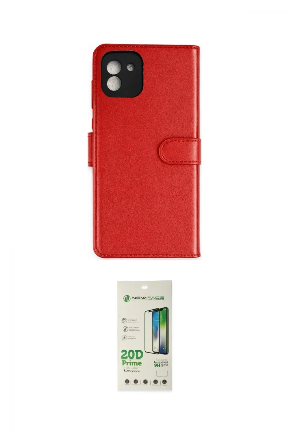 ieg™ Galaxy A03 Kılıf Siluet Işık Serisi - Siyah 20D Premium Cam Ekran Koruyucu