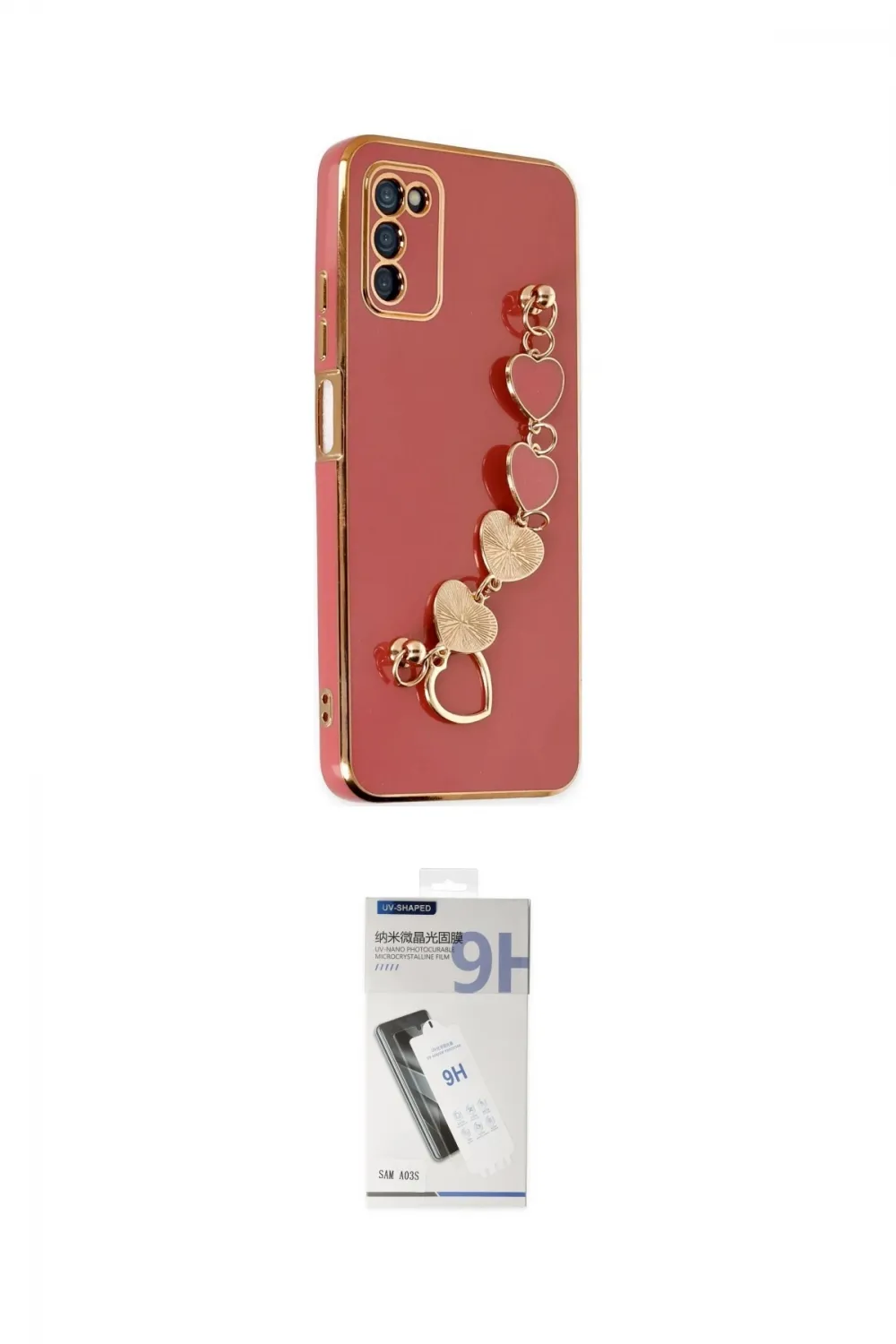 ieg™ Galaxy A03S Kılıf Nova Işık Prime - Şeffaf Uv Polymer Nano Ekran Koruyucu