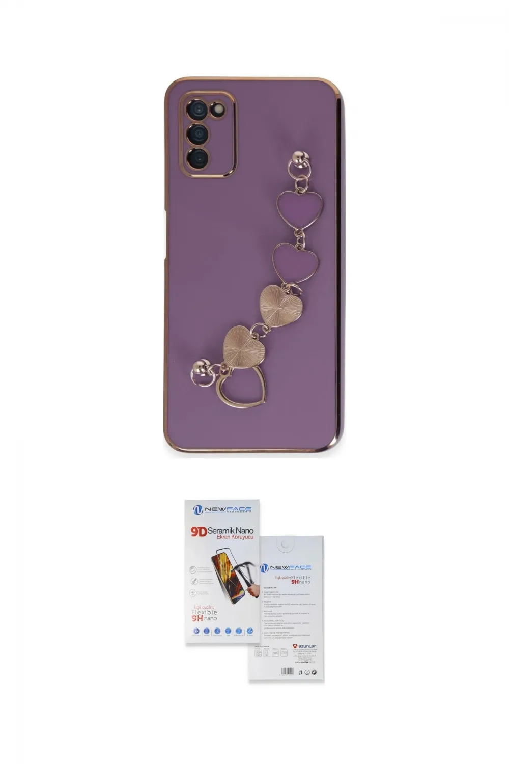 ieg™ Galaxy A03S Kılıf Nova Işık Prime - Siyah Seramik Nano Ekran Koruyucu