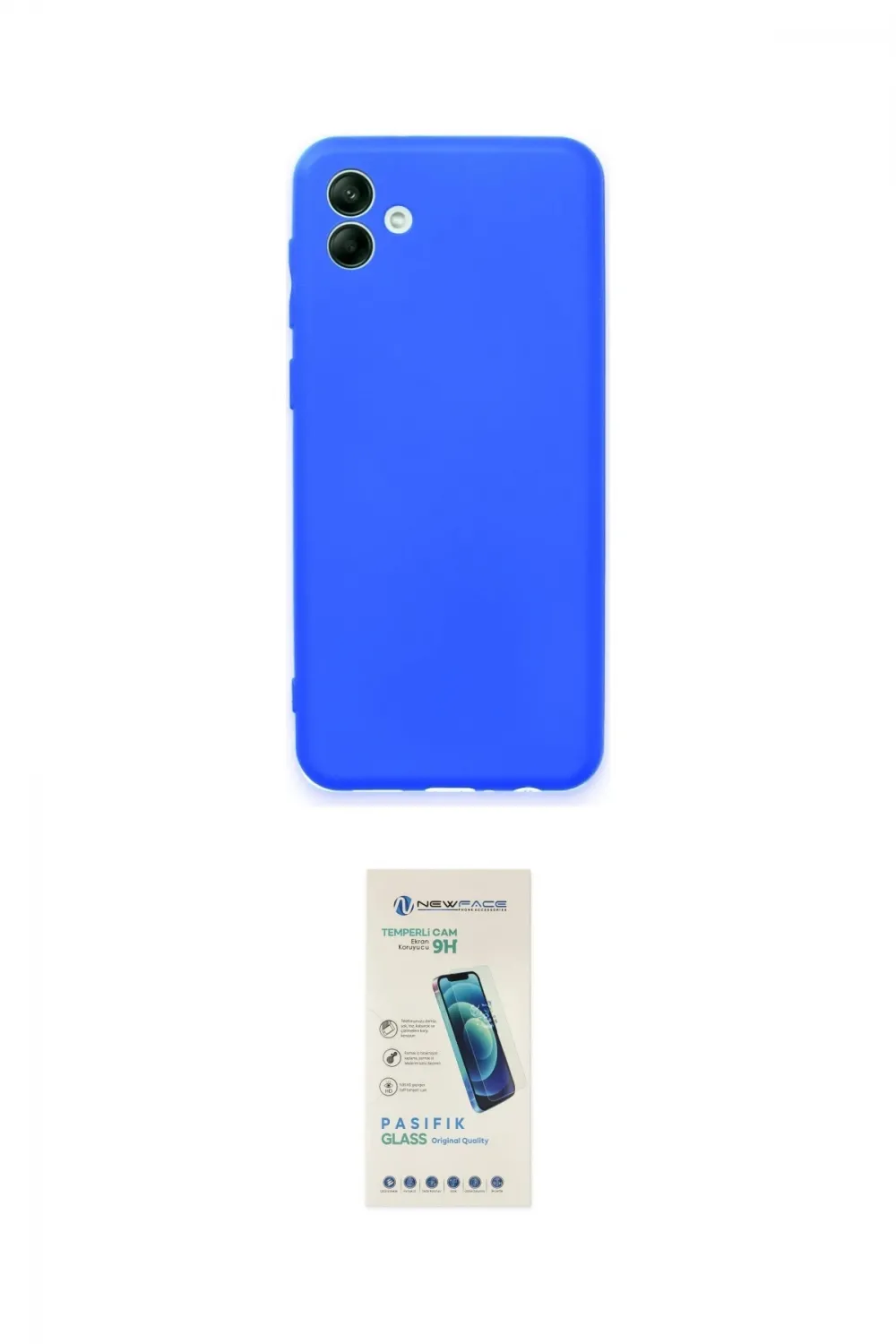 ieg™ Galaxy A04 Kılıf Kozmos Yansıma Özel Seri - Şeffaf Pasifik Cam Ekran Koruyucu