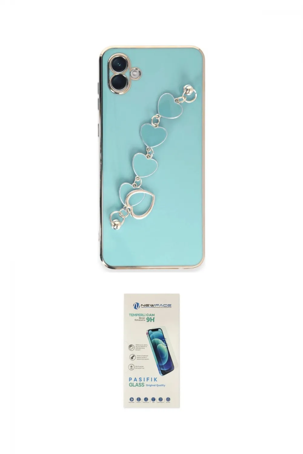 ieg™ Galaxy A04 Kılıf Nova Işık Prime - Şeffaf Pasifik Cam Ekran Koruyucu
