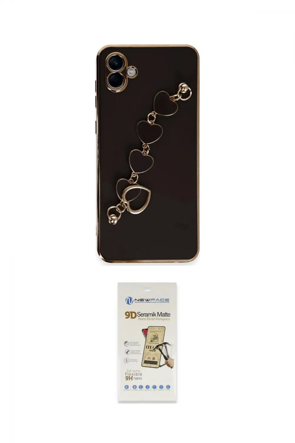ieg™ Galaxy A04 Kılıf Nova Işık Prime - Siyah Mat Seramik Nano Ekran Koruyucu