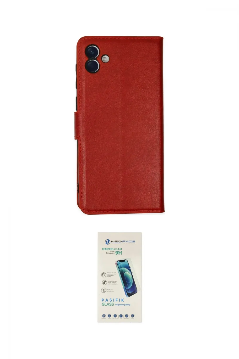 ieg™ Galaxy A04 Kılıf Siluet Işık Serisi - Şeffaf Pasifik Cam Ekran Koruyucu