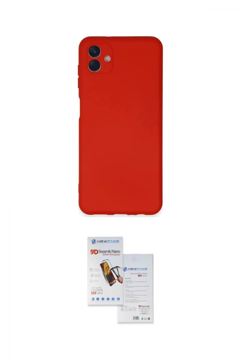 ieg™ Galaxy A04E Kılıf Ahenk Serisi - Siyah Seramik Nano Ekran Koruyucu