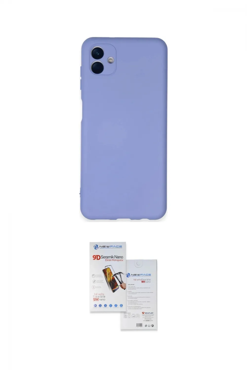 ieg™ Galaxy A04E Kılıf Ahenk Serisi - Siyah Seramik Nano Ekran Koruyucu