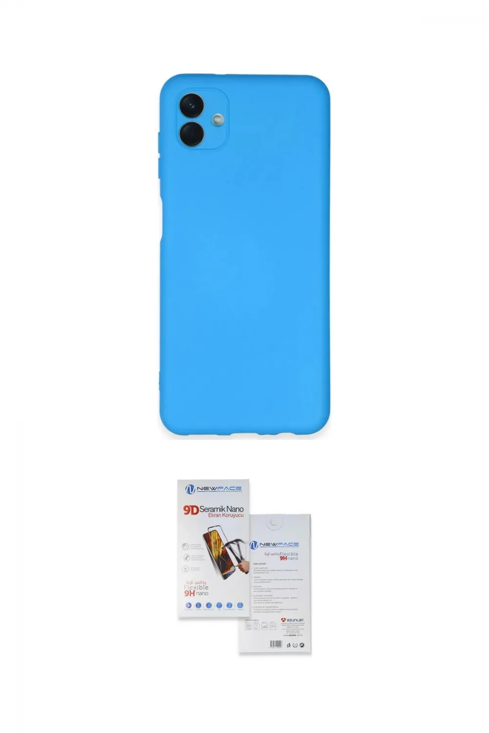 ieg™ Galaxy A04E Kılıf Ahenk Serisi - Siyah Seramik Nano Ekran Koruyucu