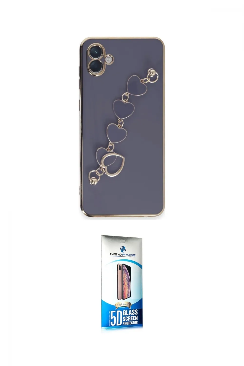 ieg™ Galaxy A04E Kılıf Nova Işık Prime - Siyah 5D Eko Cam Ekran Koruyucu