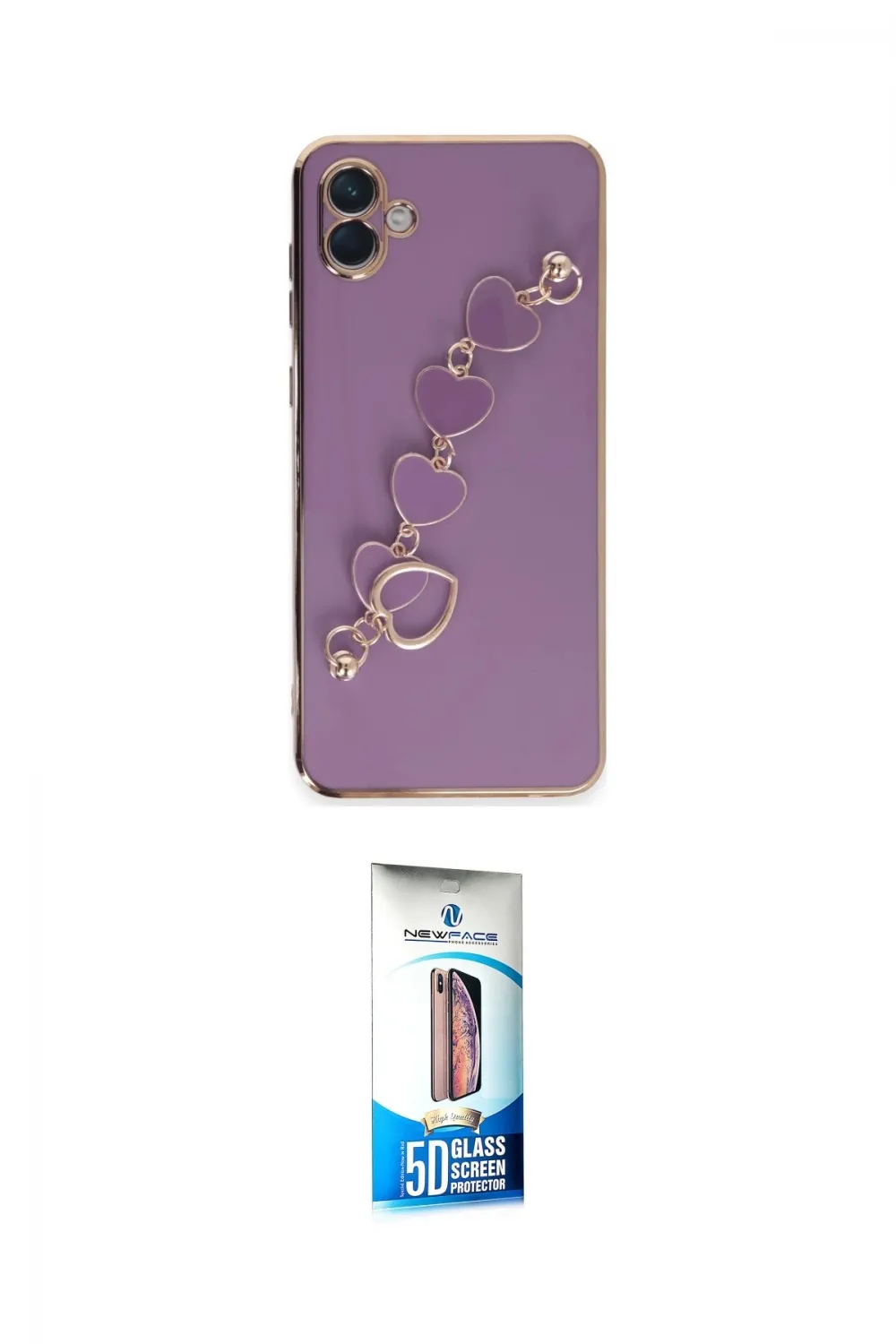 ieg™ Galaxy A04E Kılıf Nova Işık Prime - Siyah 5D Eko Cam Ekran Koruyucu