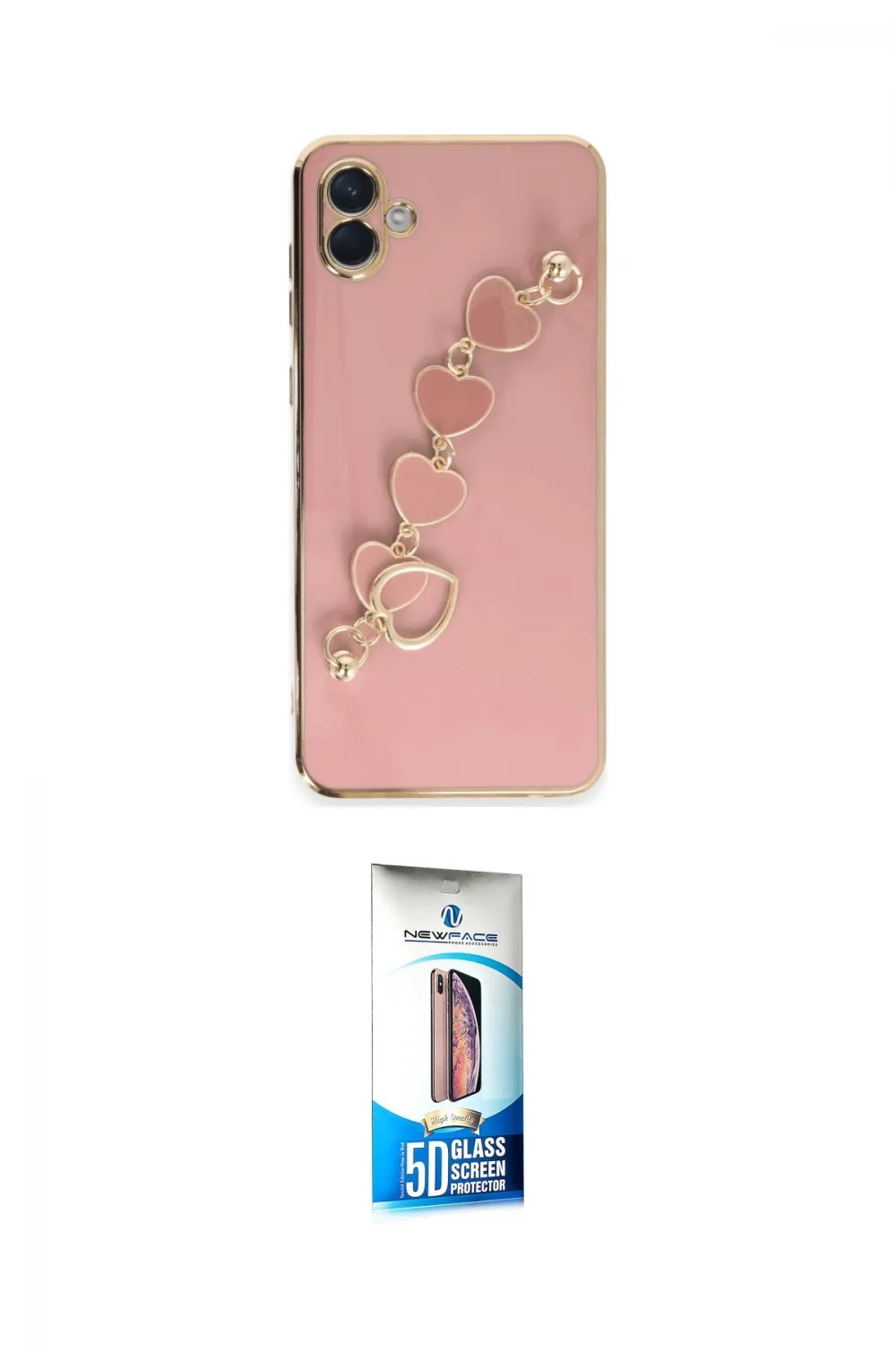 ieg™ Galaxy A04E Kılıf Nova Işık Prime - Siyah 5D Eko Cam Ekran Koruyucu