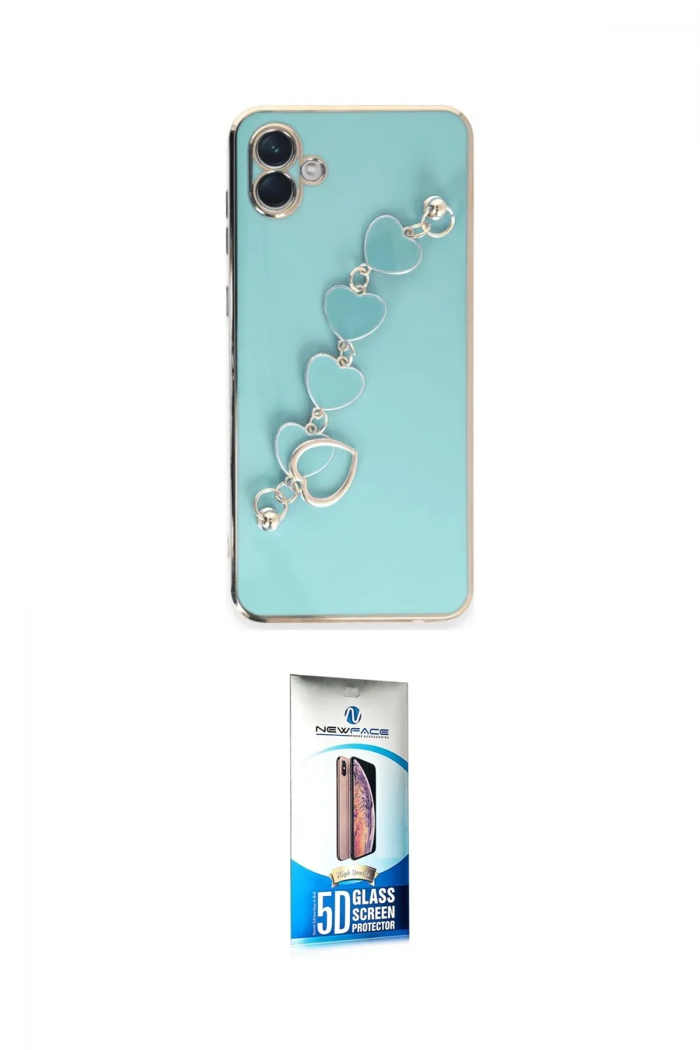 ieg™ Galaxy A04E Kılıf Nova Işık Prime - Siyah 5D Eko Cam Ekran Koruyucu