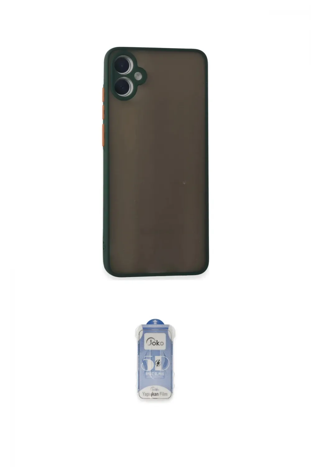 ieg™ Galaxy A05 Kılıf Ahenk Çizgi Serisi - Siyah Joko Magic 5D Cam