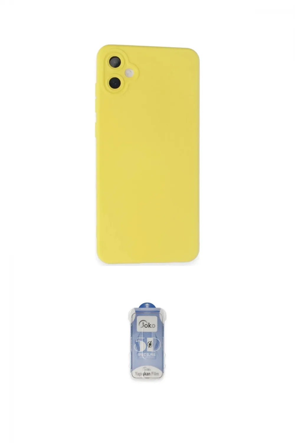 ieg™ Galaxy A05 Kılıf Ahenk Serisi - Siyah Joko Magic 5D Cam