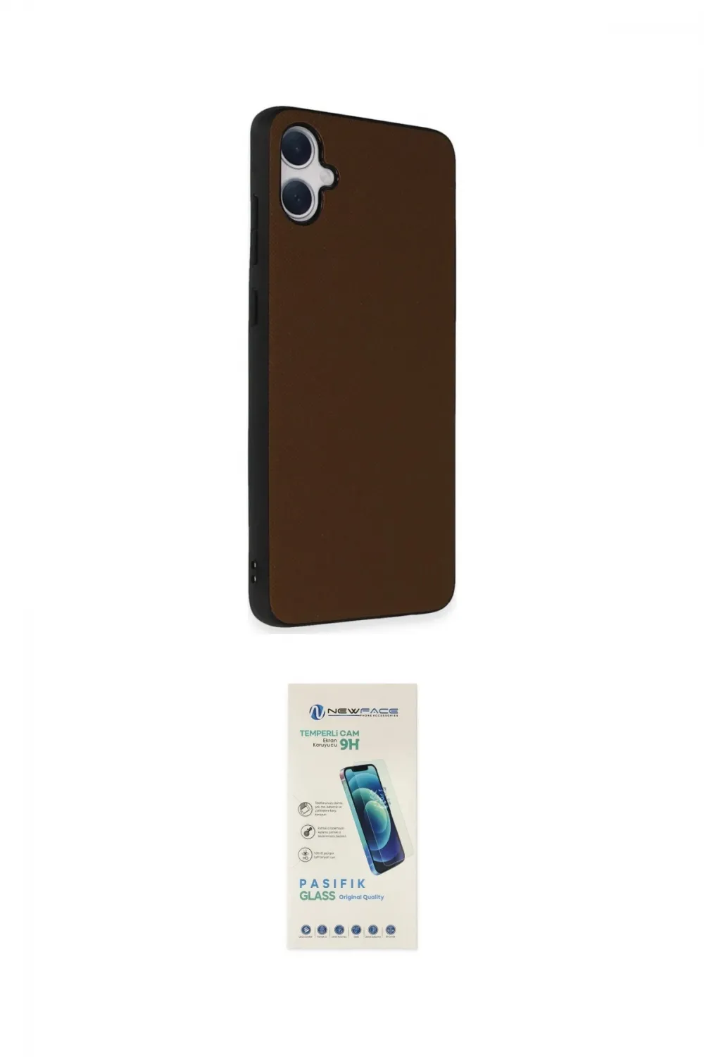 ieg™ Galaxy A05 Kılıf Akış Asil Koleksiyonu - Şeffaf Pasifik Cam Ekran Koruyucu