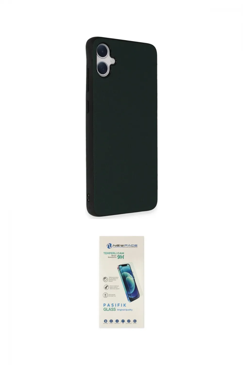 ieg™ Galaxy A05 Kılıf Akış Asil Koleksiyonu - Şeffaf Pasifik Cam Ekran Koruyucu