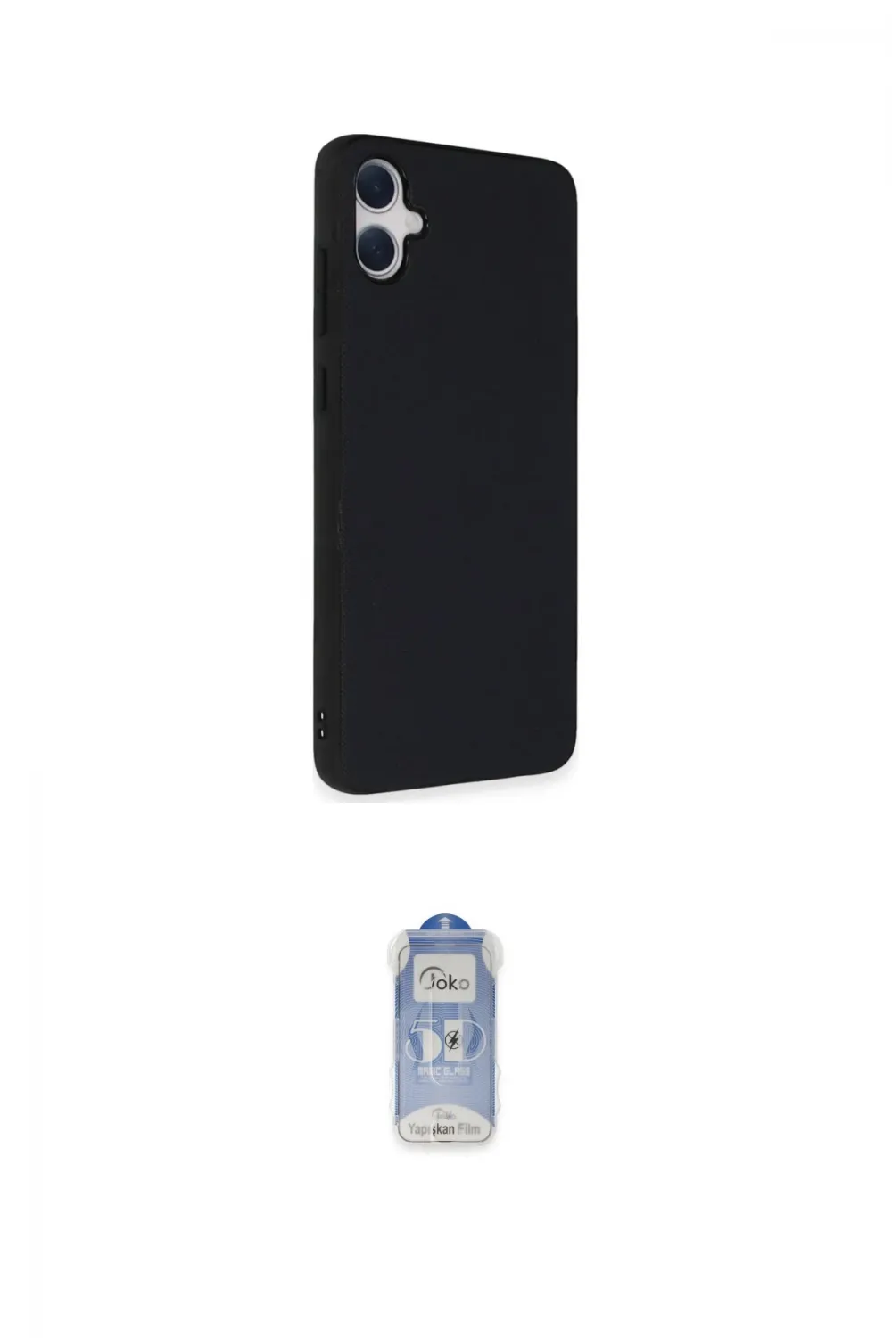 ieg™ Galaxy A05 Kılıf Akış Asil Koleksiyonu - Siyah Joko Magic 5D Cam