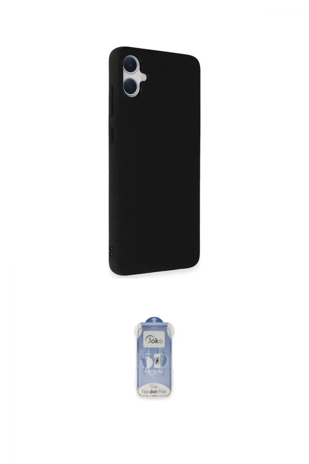 ieg™ Galaxy A05 Kılıf Akış Asil Koleksiyonu - Siyah Joko Magic 5D Cam