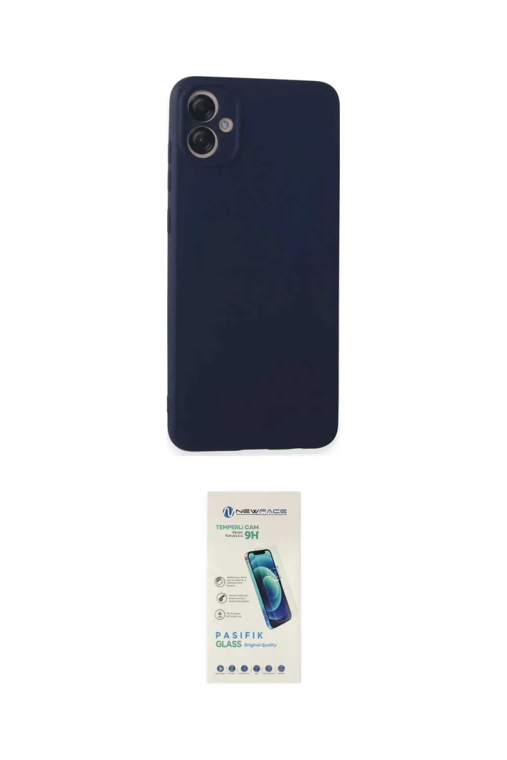 ieg™ Galaxy A05 Kılıf Kozmos Yansıma Özel Seri - Şeffaf Pasifik Cam Ekran Koruyucu