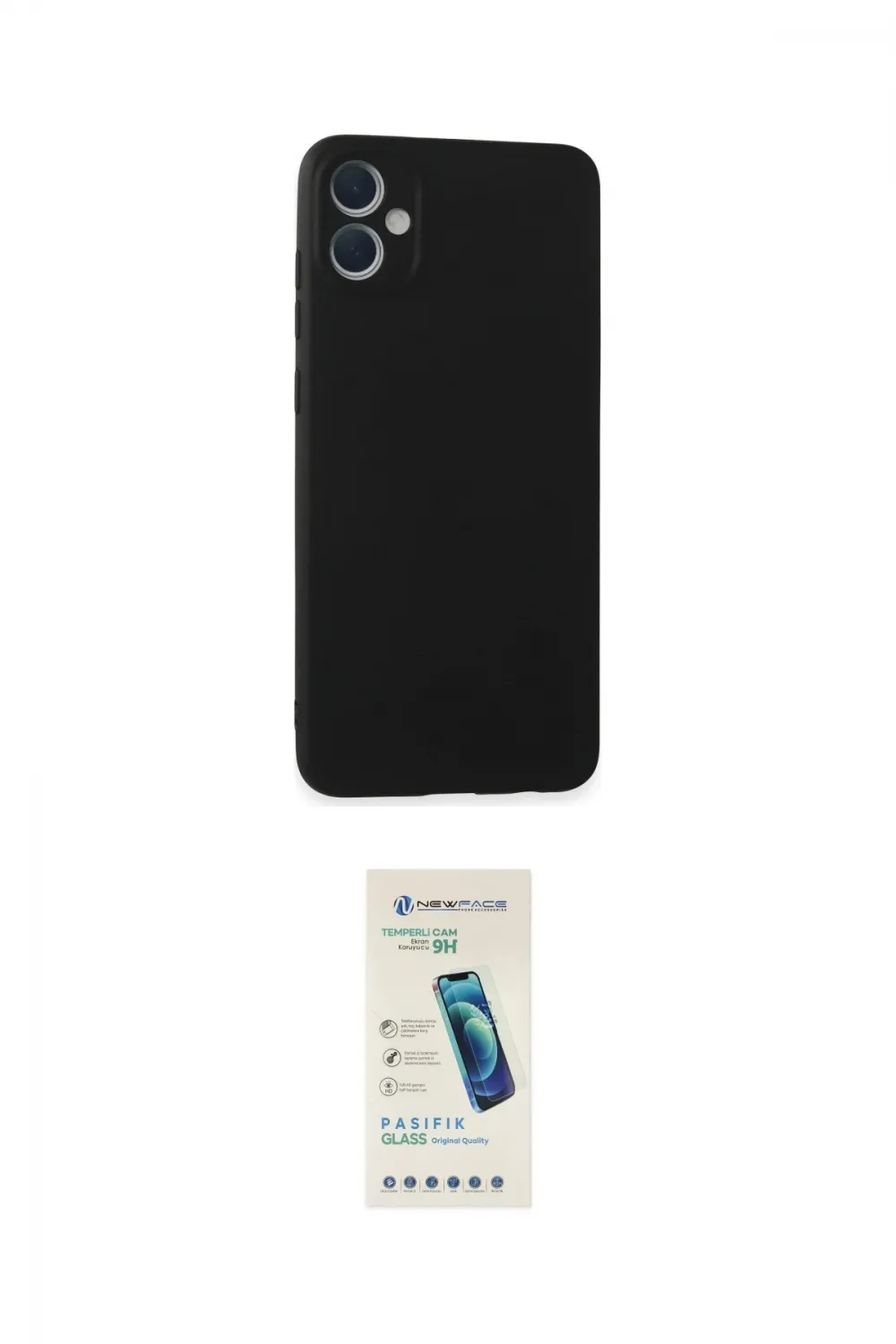 ieg™ Galaxy A05 Kılıf Kozmos Yansıma Özel Seri - Şeffaf Pasifik Cam Ekran Koruyucu