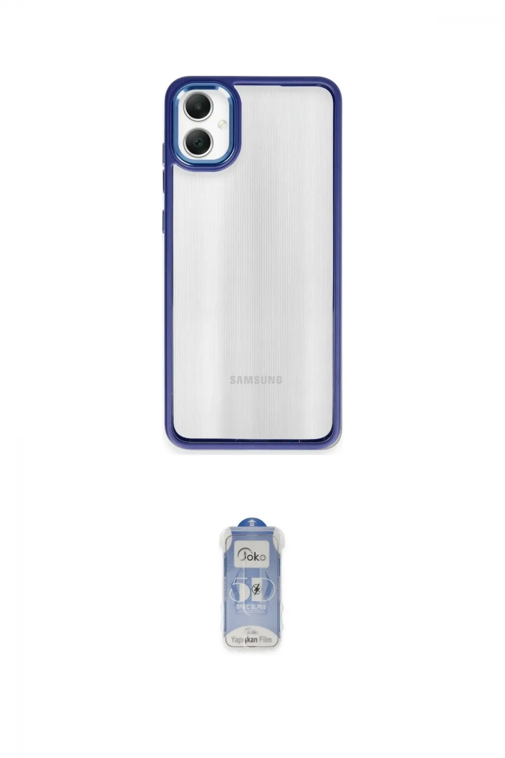 ieg™ Galaxy A05 Kılıf Nova Işık Serisi - Siyah Joko Magic 5D Cam