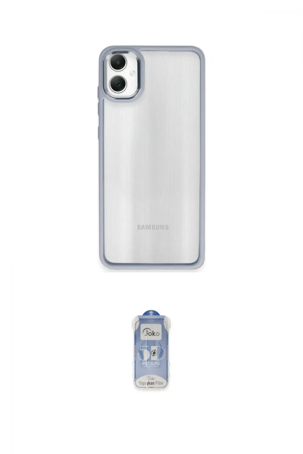 ieg™ Galaxy A05 Kılıf Nova Işık Serisi - Siyah Joko Magic 5D Cam