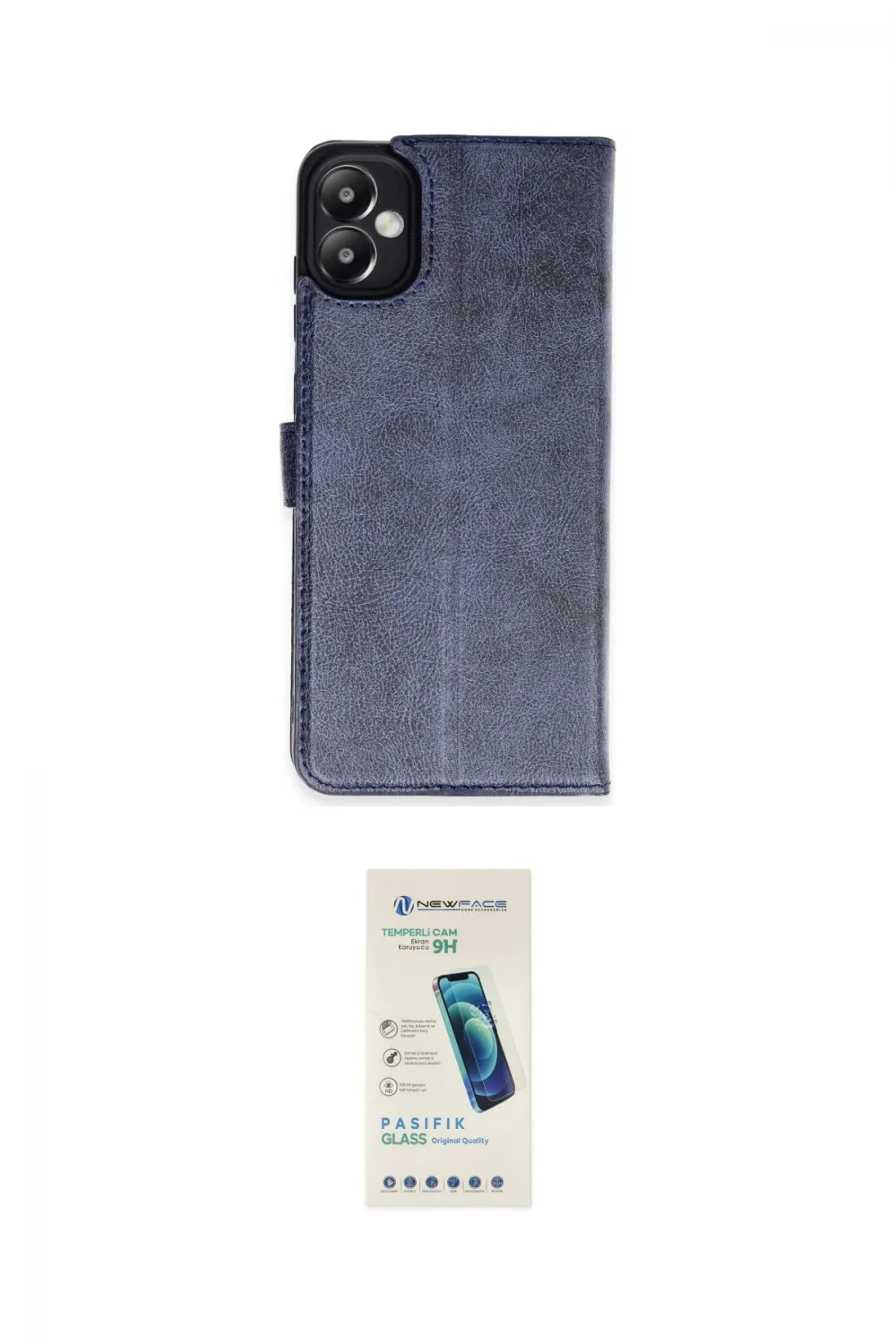 ieg™ Galaxy A05 Kılıf Siluet Işık Serisi - Şeffaf Pasifik Cam Ekran Koruyucu