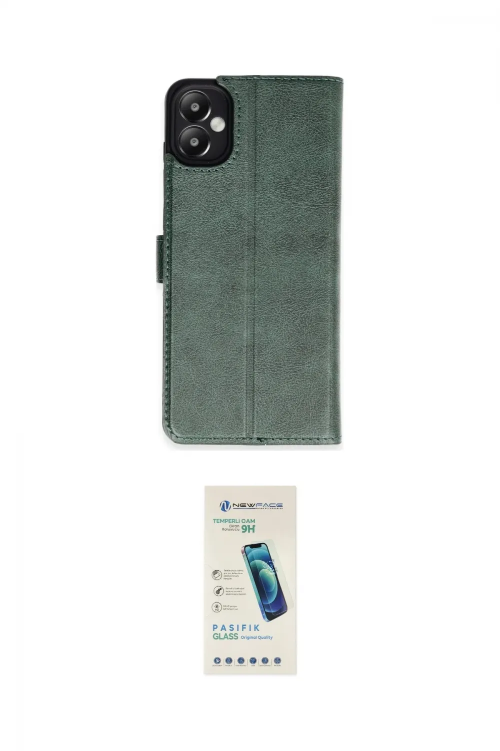 ieg™ Galaxy A05 Kılıf Siluet Işık Serisi - Şeffaf Pasifik Cam Ekran Koruyucu