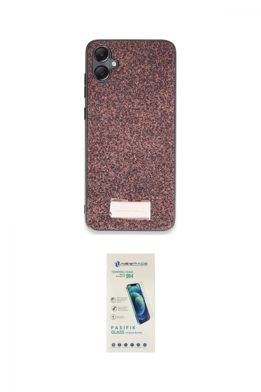 ieg™ Galaxy A05 Kılıf Vadi Klasik Serisi - Şeffaf Pasifik Cam Ekran Koruyucu
