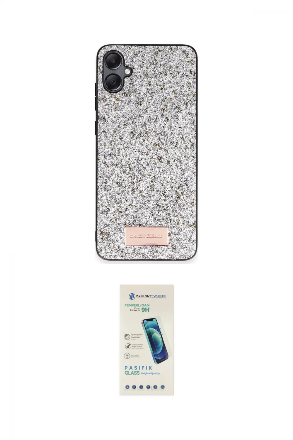 ieg™ Galaxy A05 Kılıf Vadi Klasik Serisi - Şeffaf Pasifik Cam Ekran Koruyucu