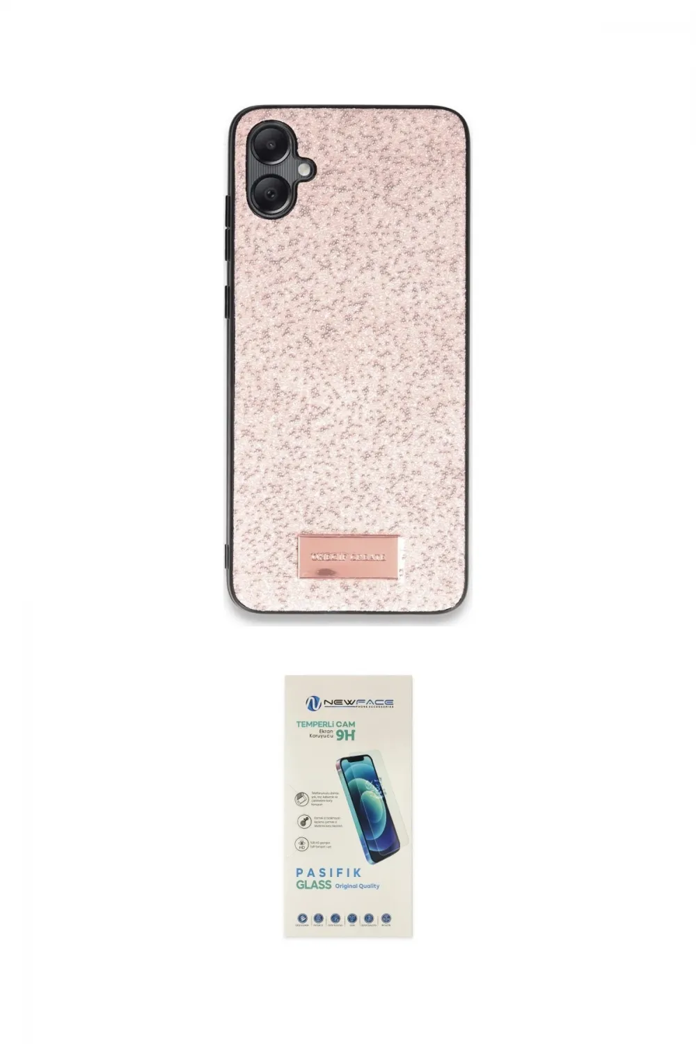 ieg™ Galaxy A05 Kılıf Vadi Klasik Serisi - Şeffaf Pasifik Cam Ekran Koruyucu