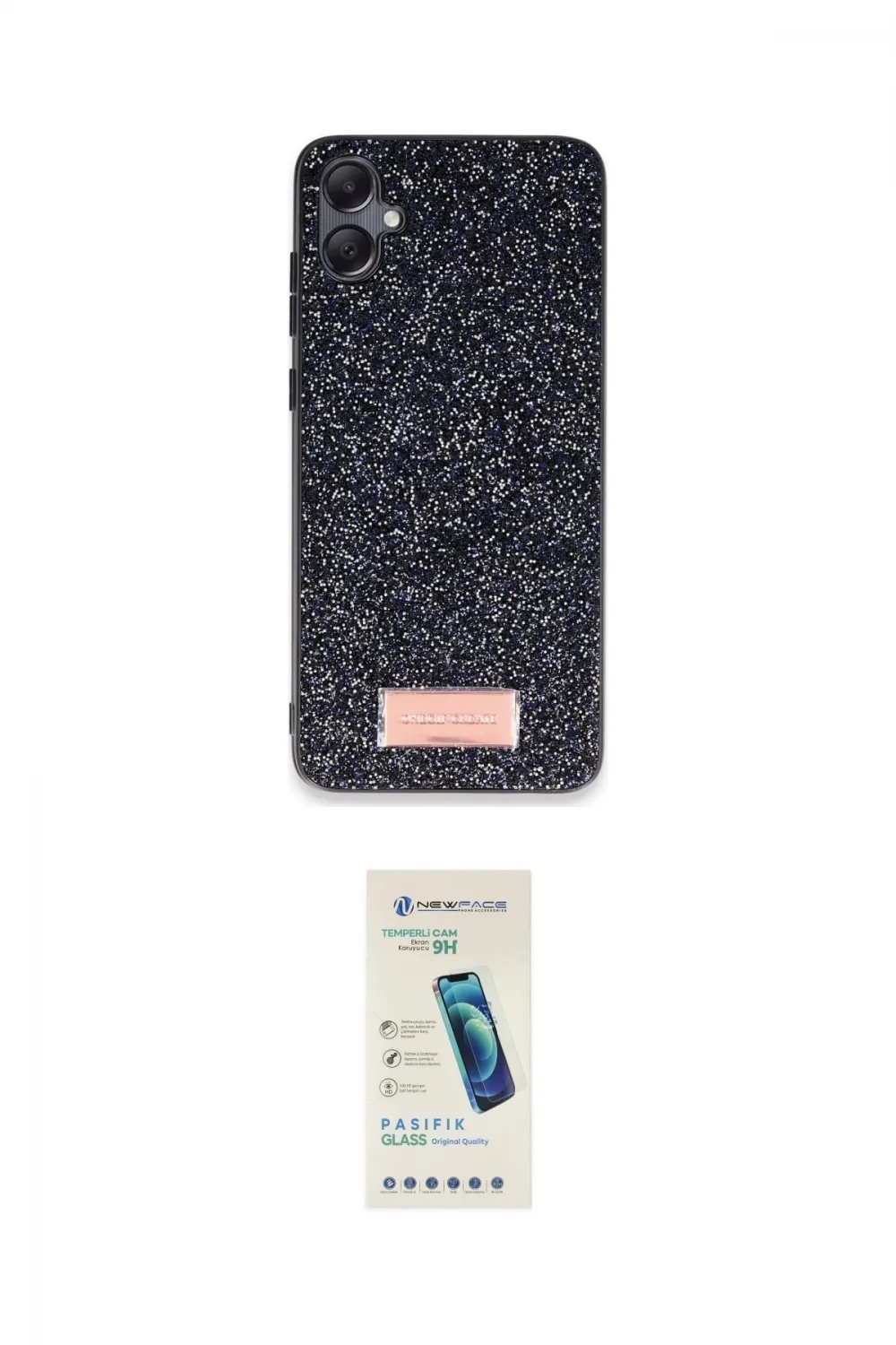ieg™ Galaxy A05 Kılıf Vadi Klasik Serisi - Şeffaf Pasifik Cam Ekran Koruyucu