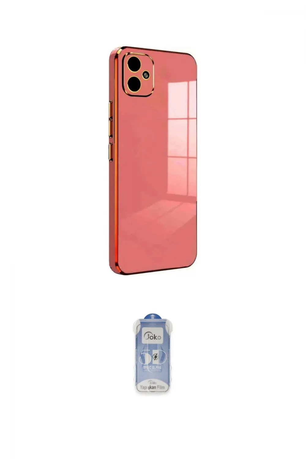 ieg™ Galaxy A05 Kılıf Yankı Serisi - Siyah Joko Magic 5D Cam