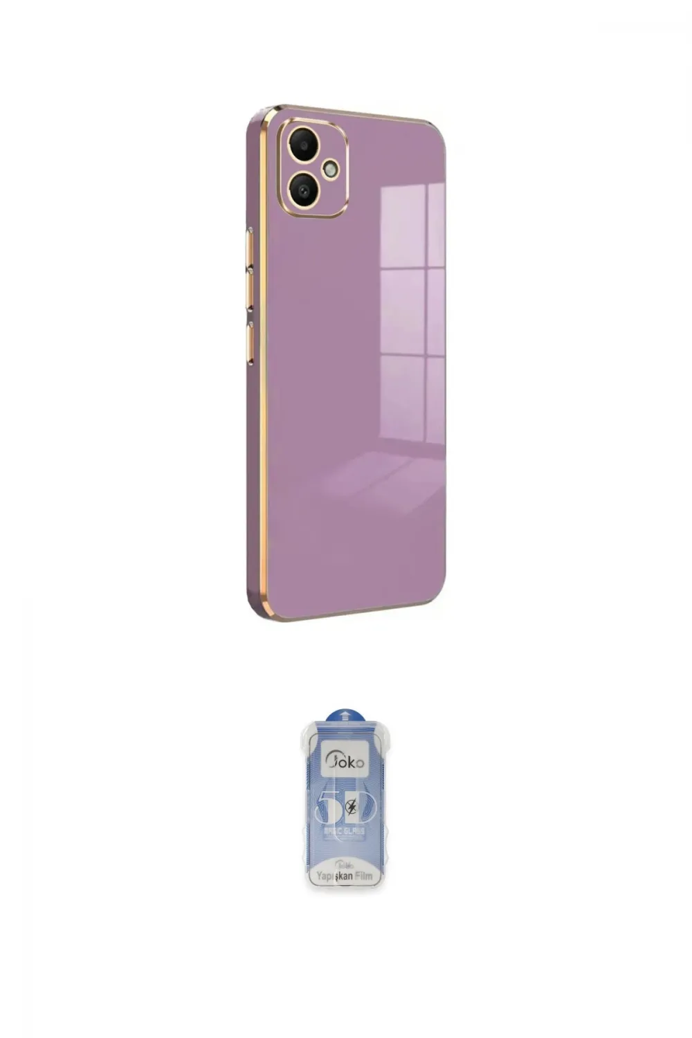 ieg™ Galaxy A05 Kılıf Yankı Serisi - Siyah Joko Magic 5D Cam