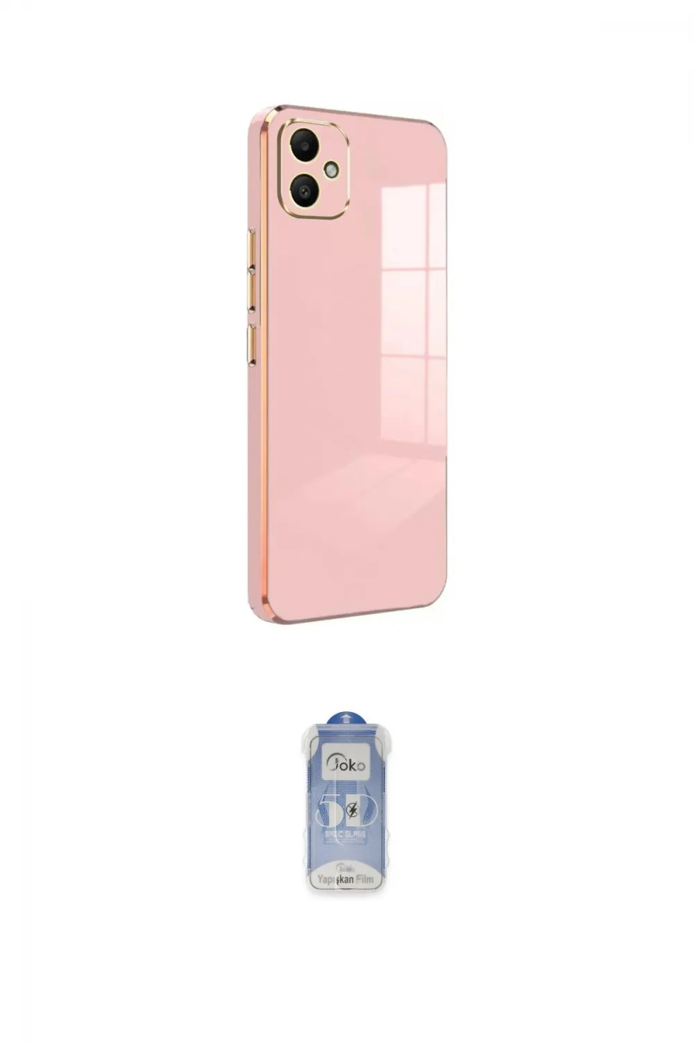 ieg™ Galaxy A05 Kılıf Yankı Serisi - Siyah Joko Magic 5D Cam