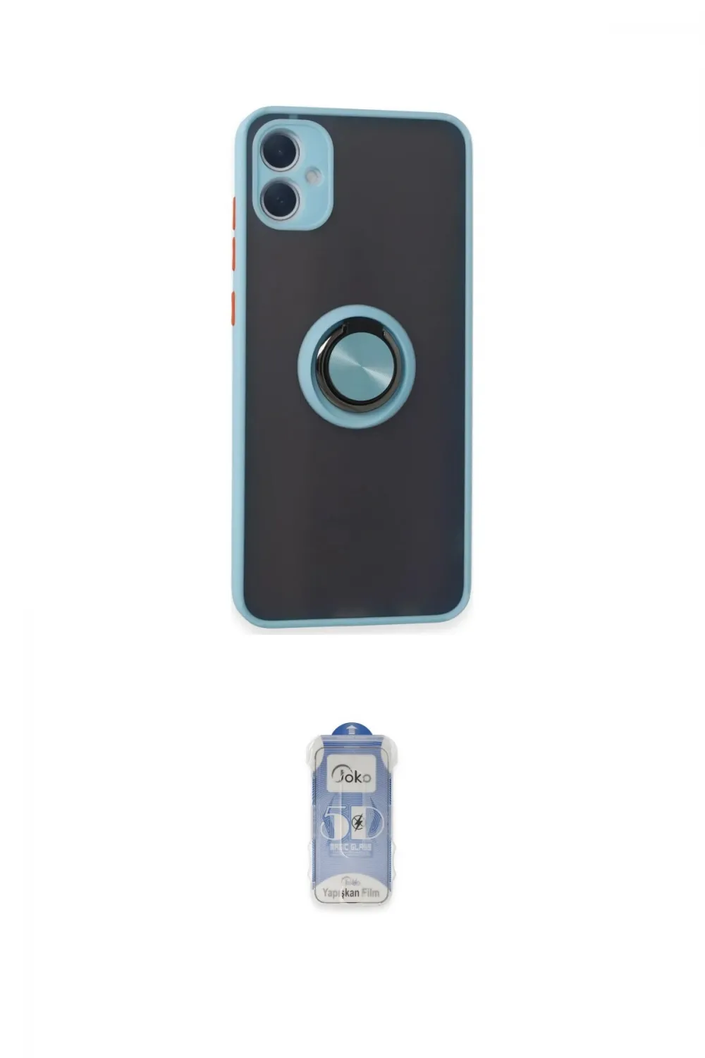 ieg™ Galaxy A05 Kılıf Yörünge Çizgi - Siyah Joko Magic 5D Cam