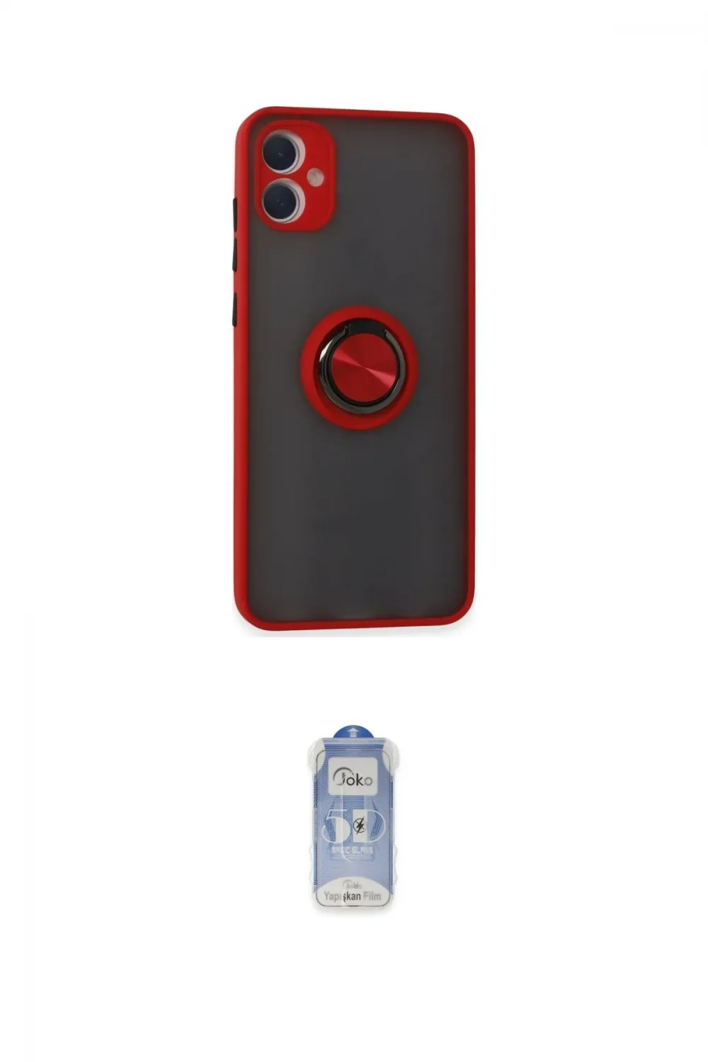 ieg™ Galaxy A05 Kılıf Yörünge Çizgi - Siyah Joko Magic 5D Cam